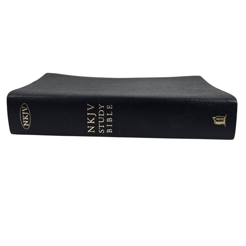 NKJV Study Bible 2007 Second Edition Thomas Nelson Black Bonded Leather